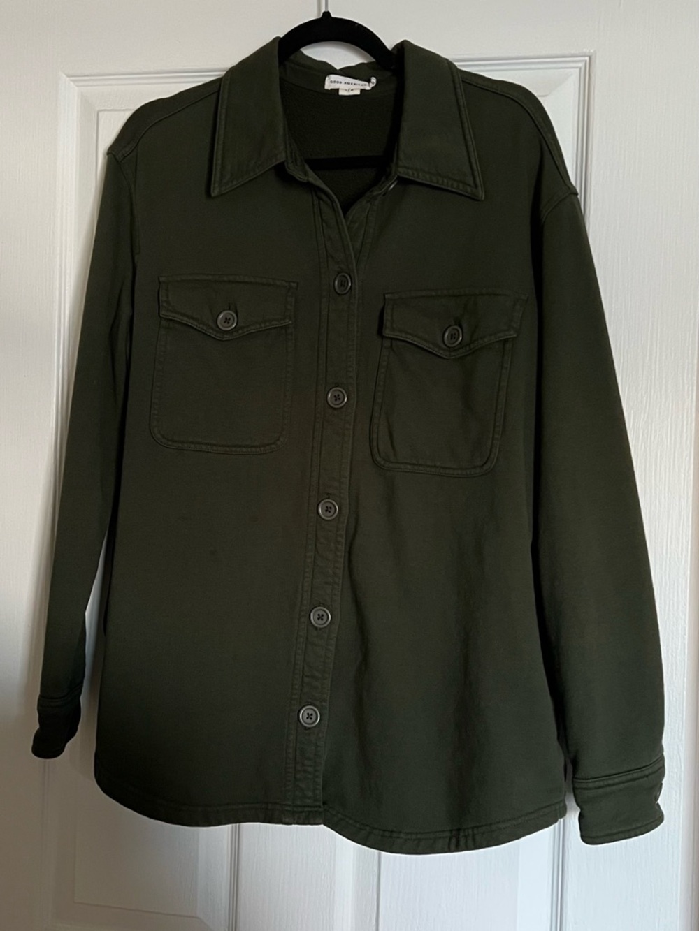 Good American shirt jacket